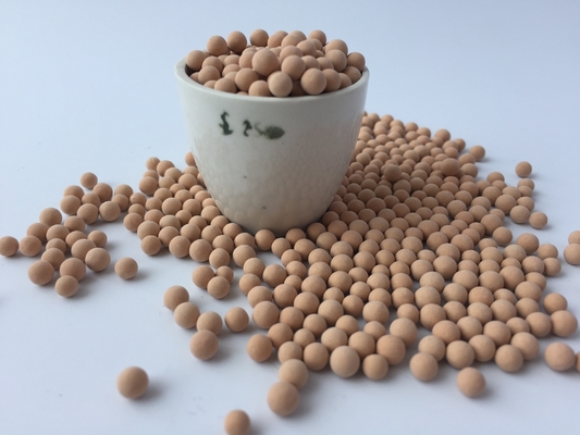 chất lượng  1.6-2.5mm 4A Molecular Sieve Desiccant Granular  With 85N Compressive Strength nhà máy