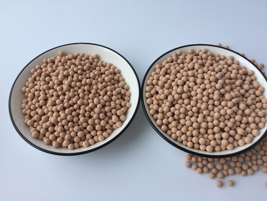 chất lượng  Spheric 4A Molecular Sieve Desiccant For Humidity Control High Adsorption nhà máy