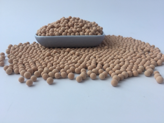 Sấy khô bằng không khí Sàng phân tử Loại 3A Alumina Silicat Độ bền nghiền