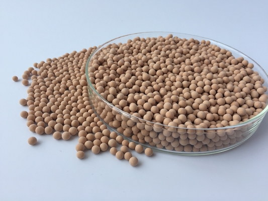 Rây phân tử thương mại Loại 4A dạng hạt với độ hấp phụ độ ẩm ≥21% 25kg / Bao