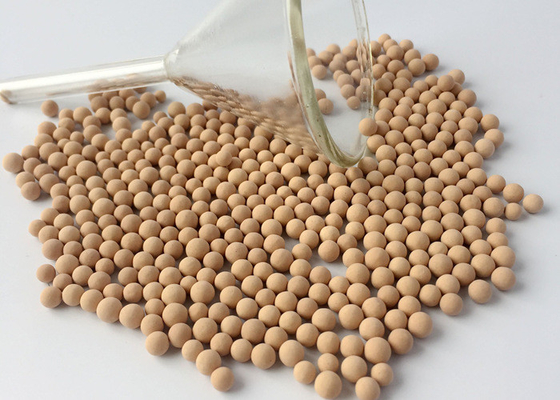 Bánh lọc phân tử màu beige 5A để hấp thụ và tách công nghiệp