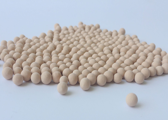 Bánh lọc phân tử màu beige 5A để hấp thụ và tách công nghiệp