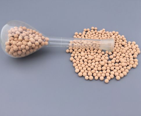 Hàm lượng ẩm ≤1.0% Chất hấp phụ sàng phân tử với cường độ nén 100N và độ ổn định nhiệt lên đến 400°C để làm khô khí